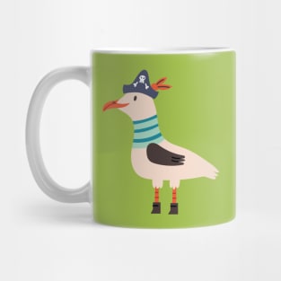 Seagull Pirate Mug